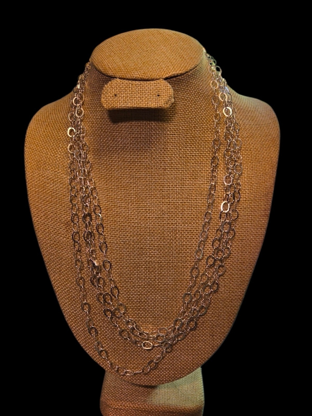 Sterling Silver 100-in Open Link Chain